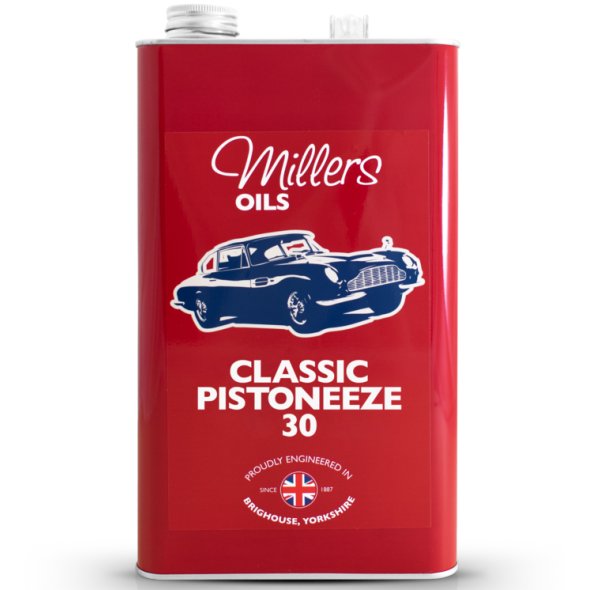 Millers Oils Classic Pistoneeze 30 jednorozsahový olej pro veterány 5 L
