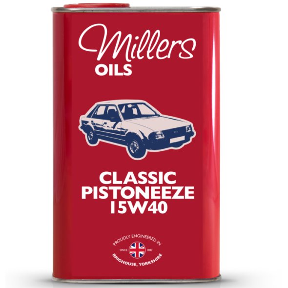 Millers Oils Classic Pistoneeze 15w40 minerální motorový olej pro youngtimery 1 L