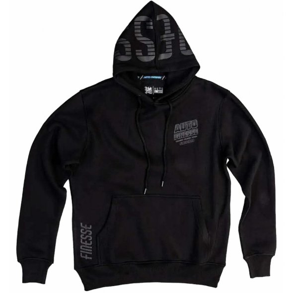 Auto Finesse The Triple Black Hoodie Double Extra Large