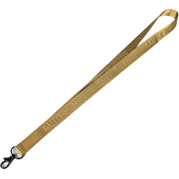 Auto Finesse Luxury Embossed Lanyard Long V2 Gold